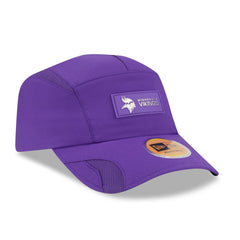 Minnesota Vikings New Era 2025 Sideline Runner Adjustable Hat - Purple - NFL