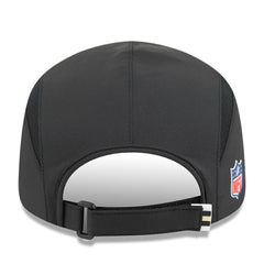 New Orleans Saints New Era 2025 Sideline Runner Adjustable Hat - Black - NFL