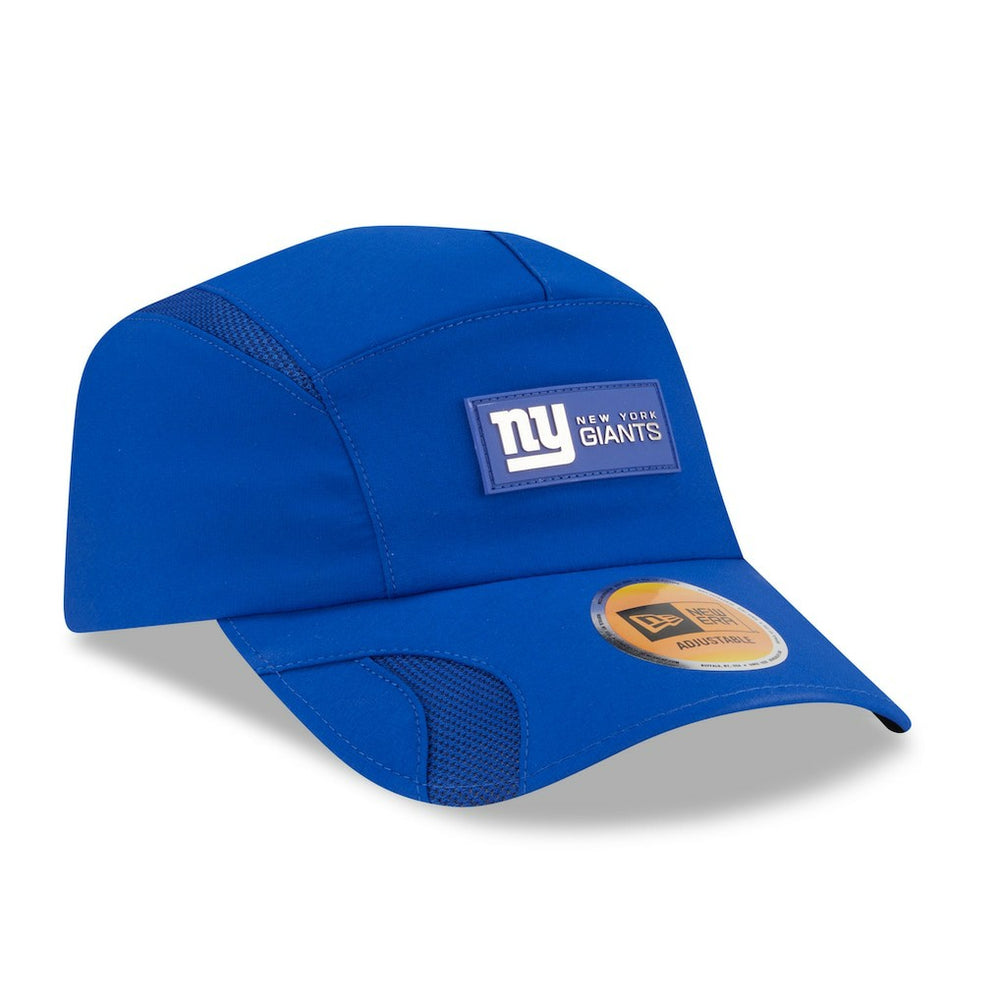 New York Giants New Era 2025 Sideline Runner Adjustable Hat - Royal - NFL