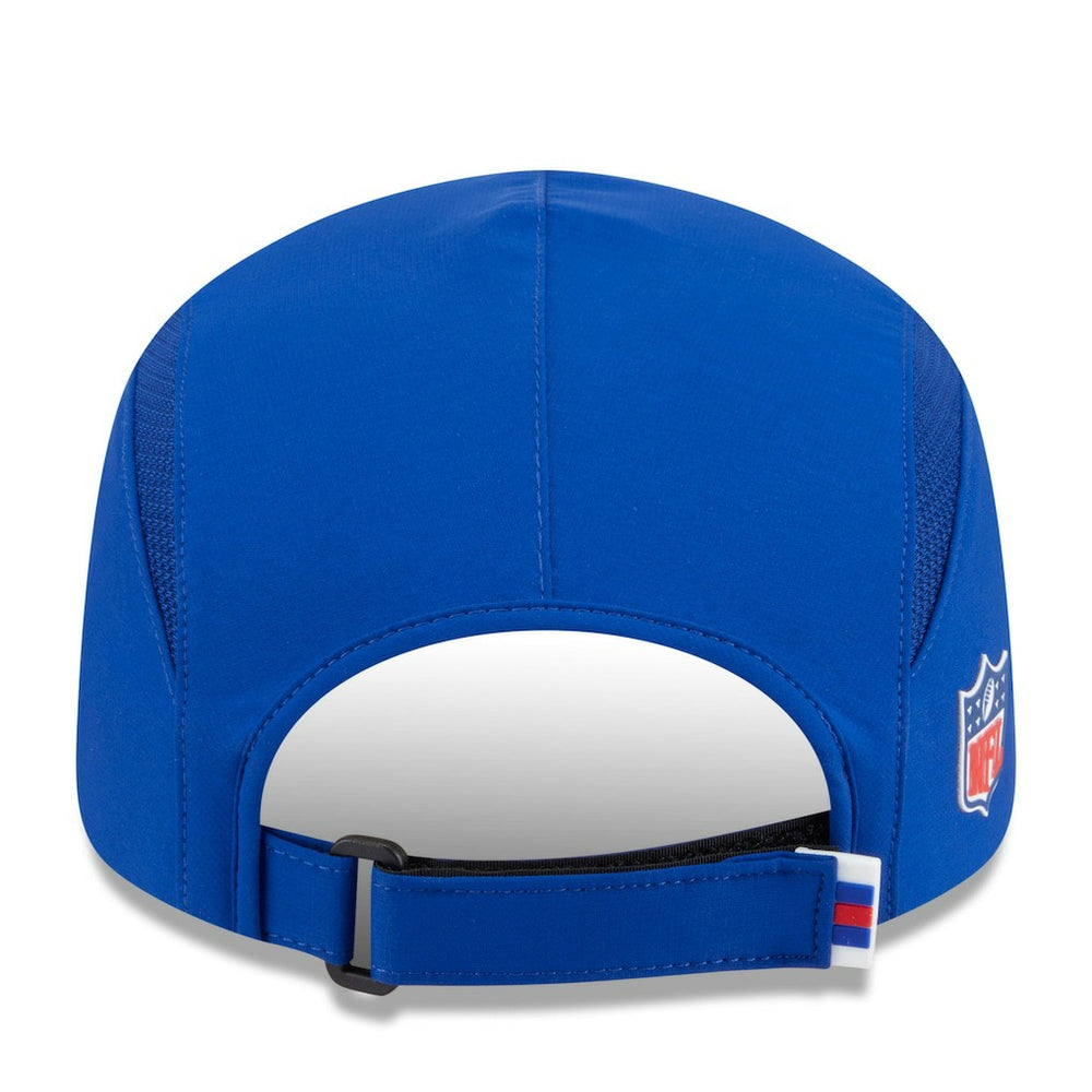 New York Giants New Era 2025 Sideline Runner Adjustable Hat - Royal - NFL