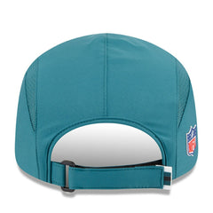 Philadelphia Eagles New Era 2025 Sideline Runner Adjustable Hat - Midnight Green - NFL