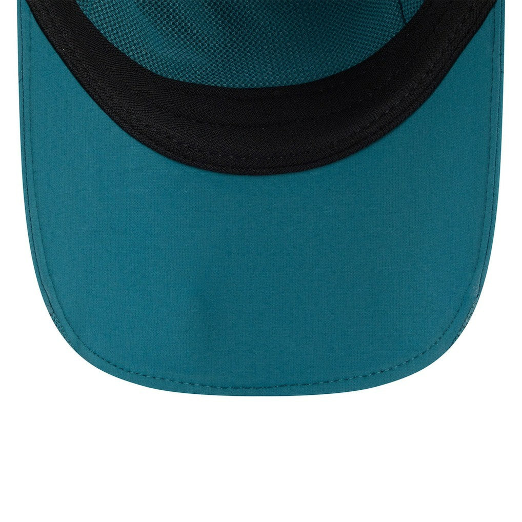 Philadelphia Eagles New Era 2025 Sideline Runner Adjustable Hat - Midnight Green - NFL