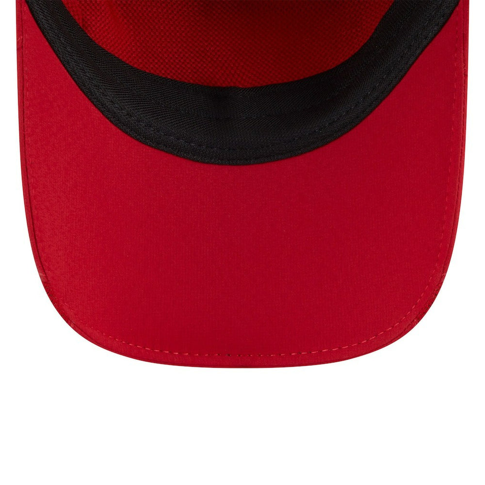 San Francisco 49ers New Era 2025 Sideline Runner Adjustable Hat - Scarlet - NFL