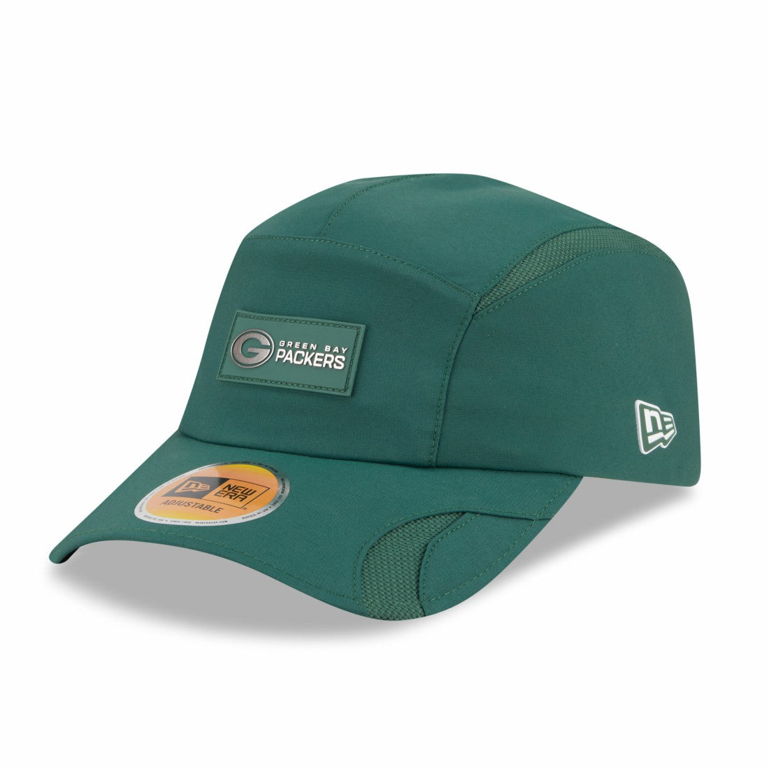 Green Bay Packers New Era 2025 Sideline Runner Adjustable Hat - Green - NFL