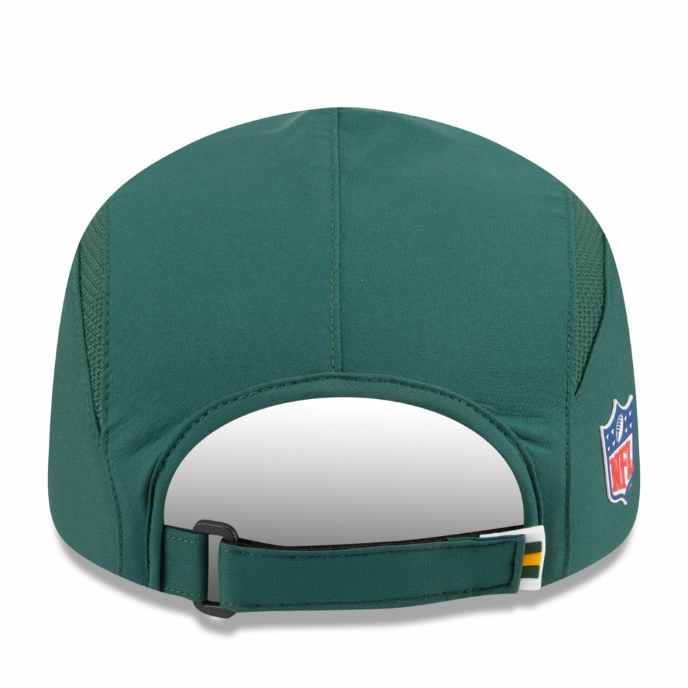 Green Bay Packers New Era 2025 Sideline Runner Adjustable Hat - Green - NFL