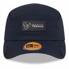 Houston Texans New Era 2025 Sideline Runner Adjustable Hat - Navy - NFL