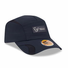 Houston Texans New Era 2025 Sideline Runner Adjustable Hat - Navy - NFL