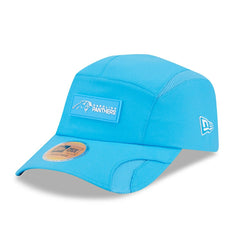 Carolina Panthers New Era 2025 Sideline Runner Adjustable Hat - Blue - NFL