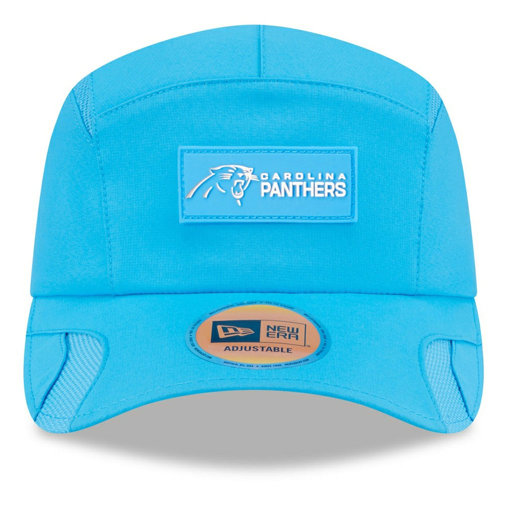 Carolina Panthers New Era 2025 Sideline Runner Adjustable Hat - Blue - NFL