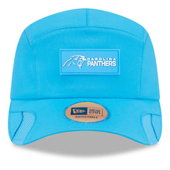 Carolina Panthers New Era 2025 Sideline Runner Adjustable Hat - Blue - NFL