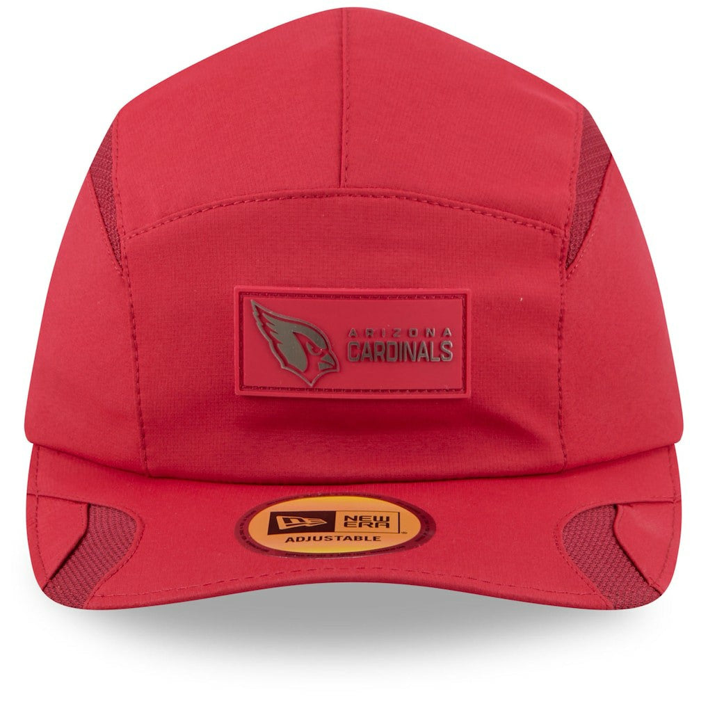 Arizona Cardinals New Era 2025 Sideline Runner Adjustable Hat - Cardinal - NFL