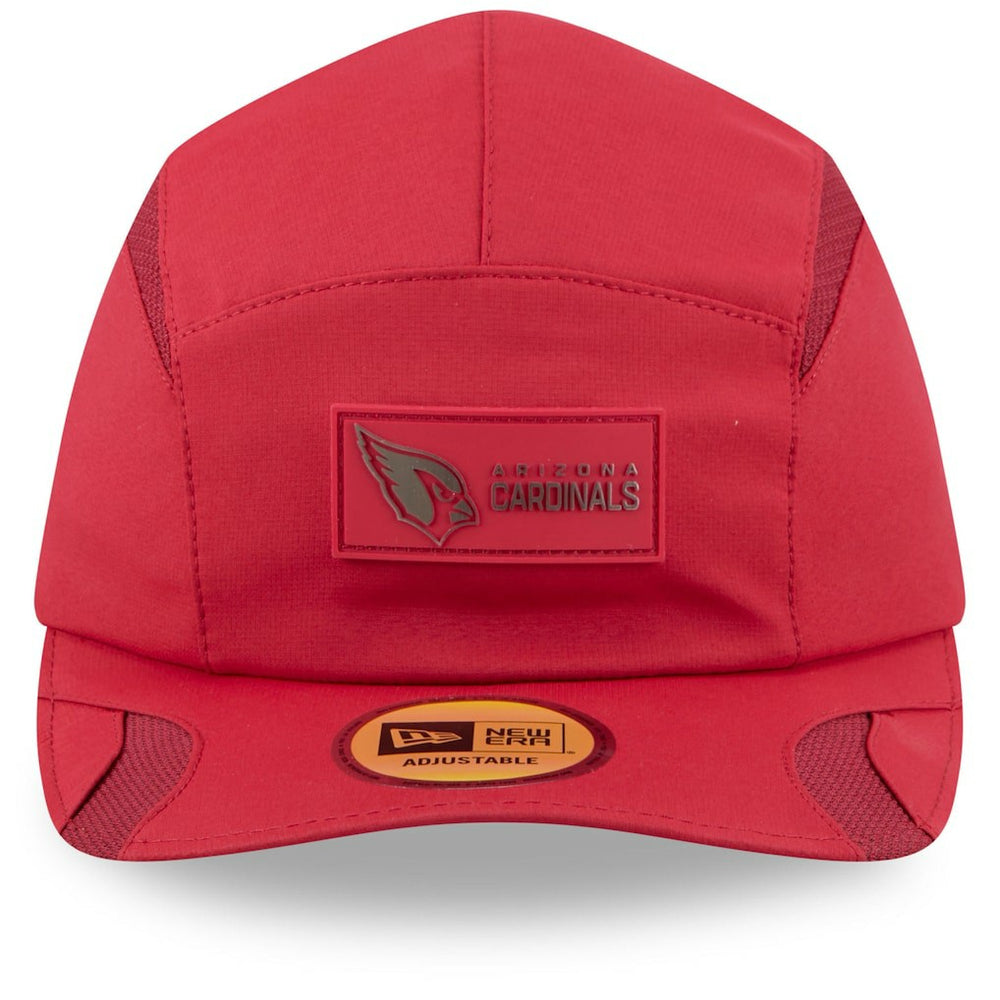 Arizona Cardinals New Era 2025 Sideline Runner Adjustable Hat - Cardinal - NFL