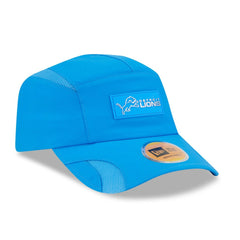Detroit Lions New Era 2025 Sideline Runner Adjustable Hat - Blue - NFL