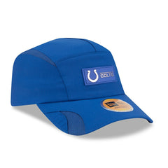 Indianapolis Colts New Era 2025 Sideline Runner Adjustable Hat - Royal - NFL