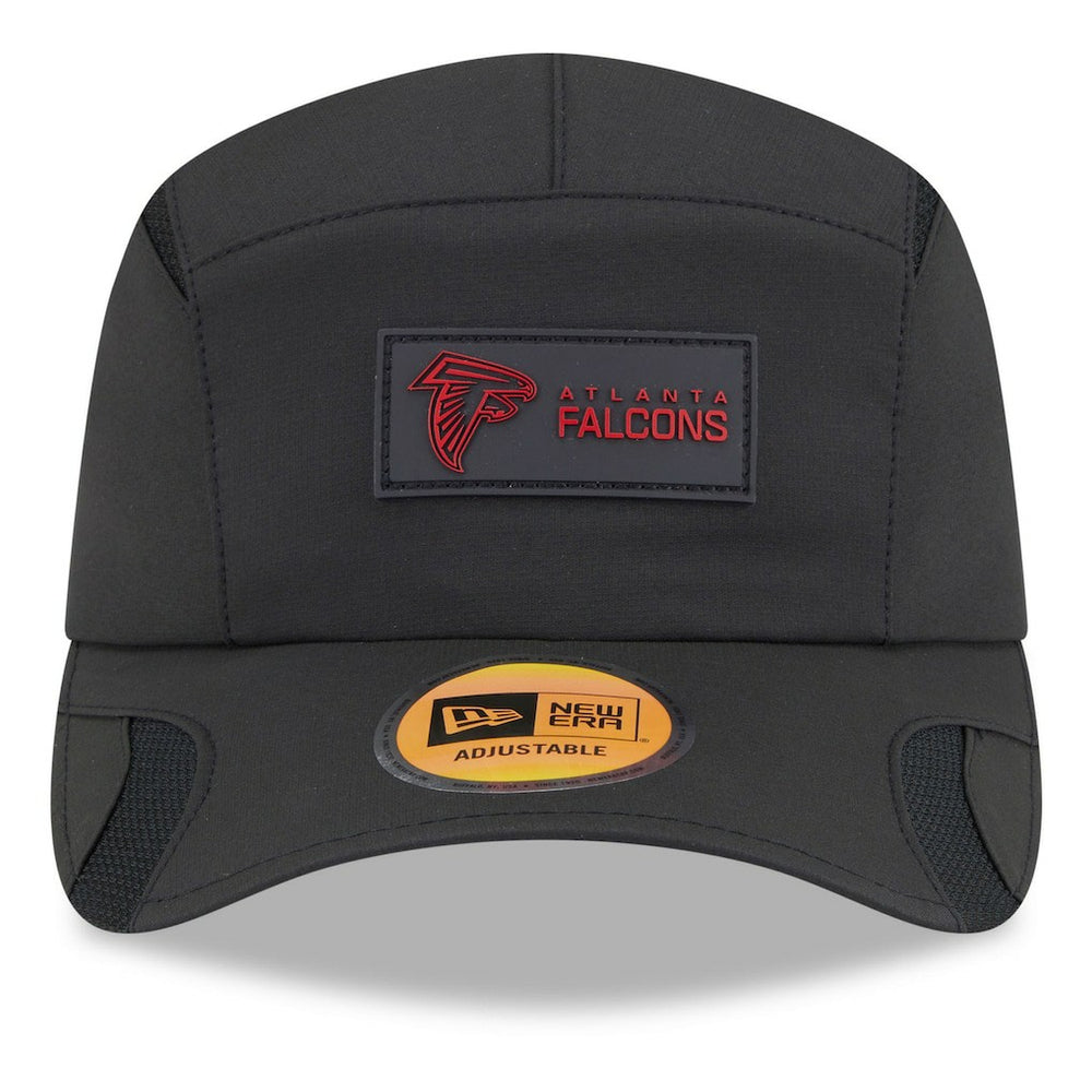Atlanta Falcons New Era 2025 Sideline Runner Adjustable Hat - Black - NFL