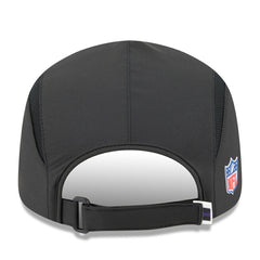 Baltimore Ravens New Era 2025 Sideline Runner Adjustable Hat - Black - NFL