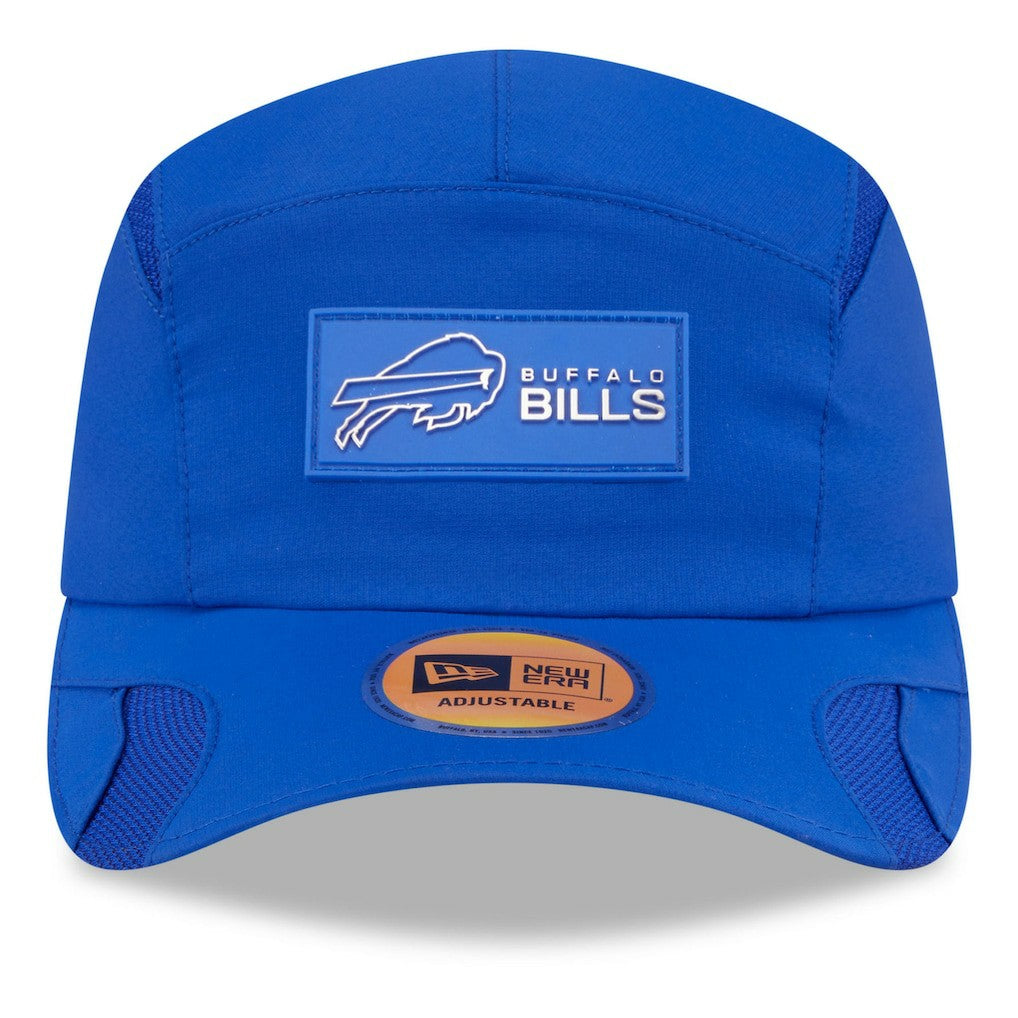 Buffalo Bills New Era 2025 Sideline Runner Adjustable Hat - Royal - NFL