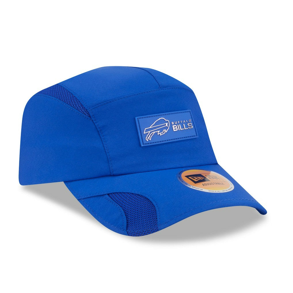 Buffalo Bills New Era 2025 Sideline Runner Adjustable Hat - Royal - NFL