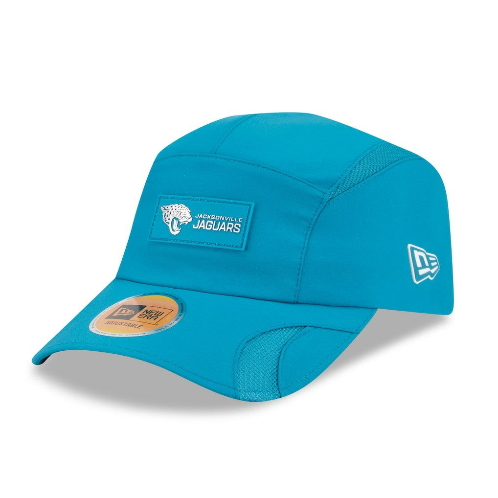 Jacksonville Jaguars New Era 2025 Sideline Runner Adjustable Hat - Teal - NFL