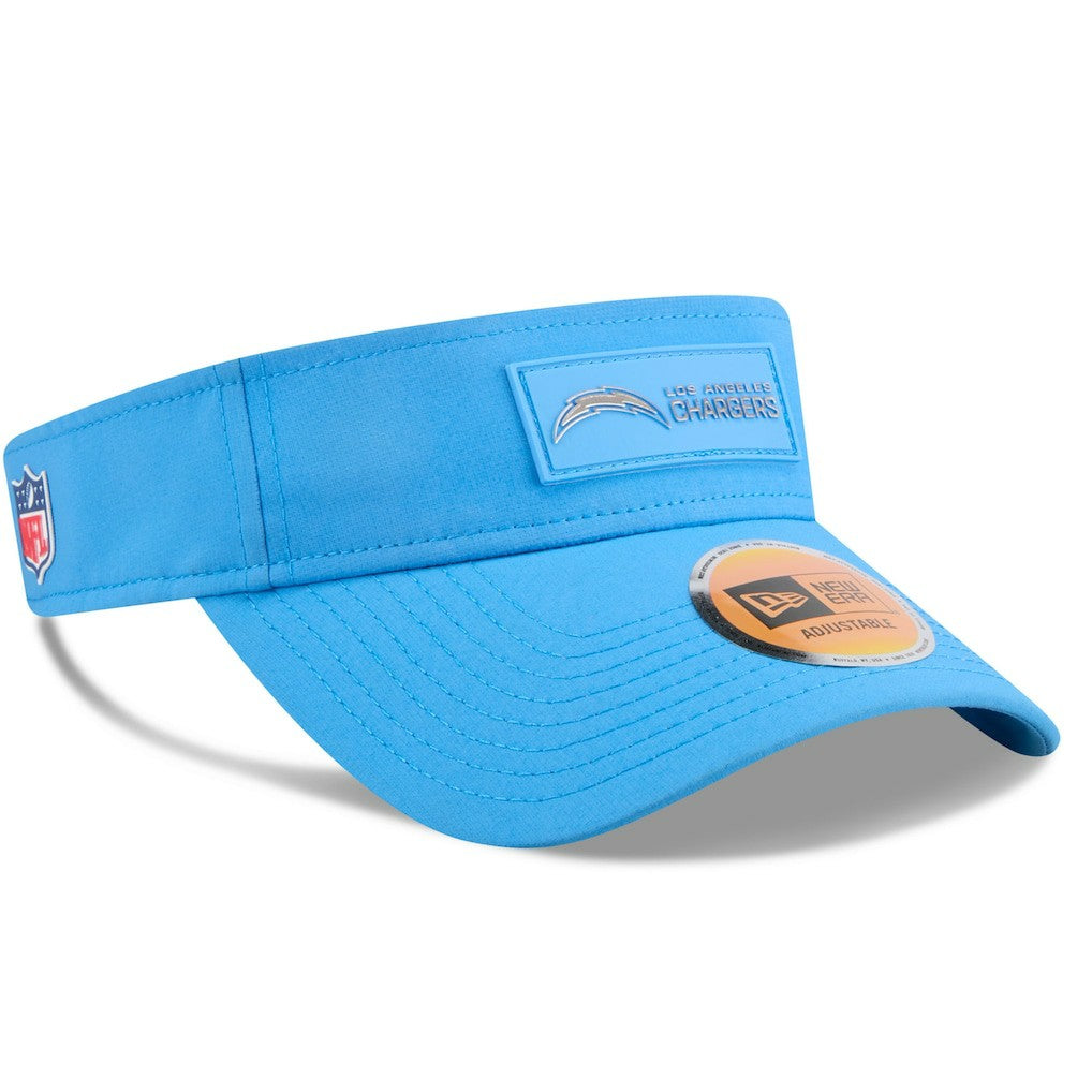 Los Angeles Chargers New Era 2025 Sideline Visor - Powder Blue - NFL