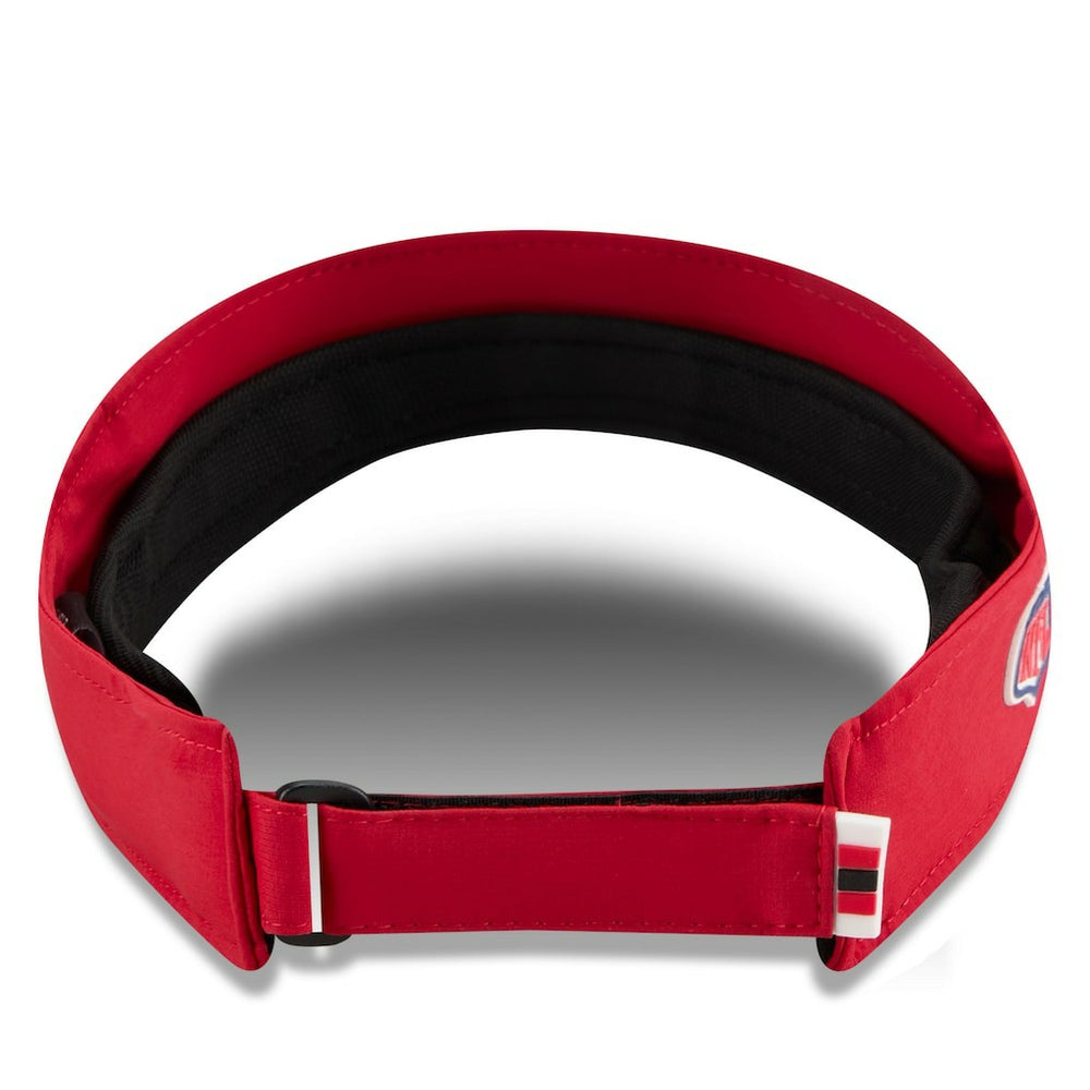 San Francisco 49ers New Era 2025 Sideline Visor - Scarlet - NFL