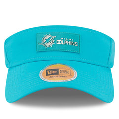 Miami Dolphins New Era 2025 Sideline Visor - Aqua - NFL