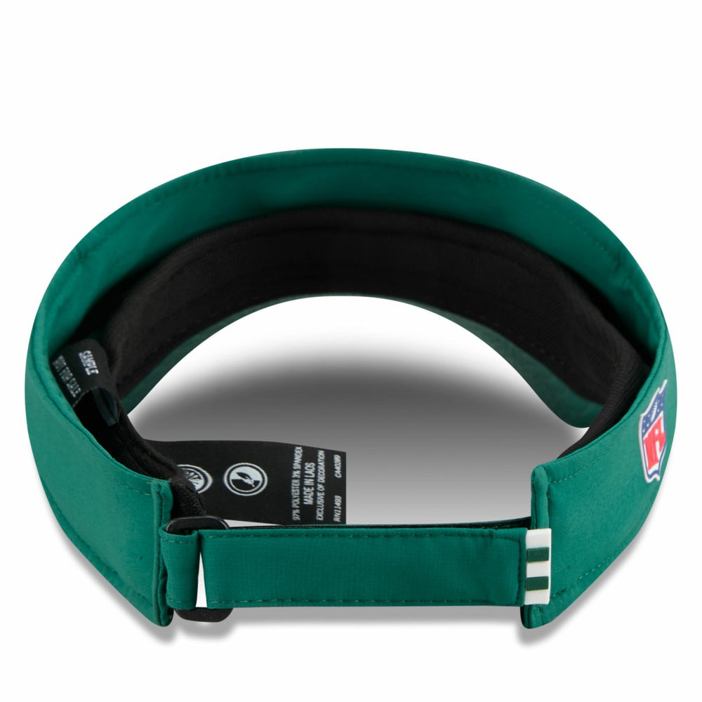 New York Jets New Era 2025 Sideline Visor - Green - NFL