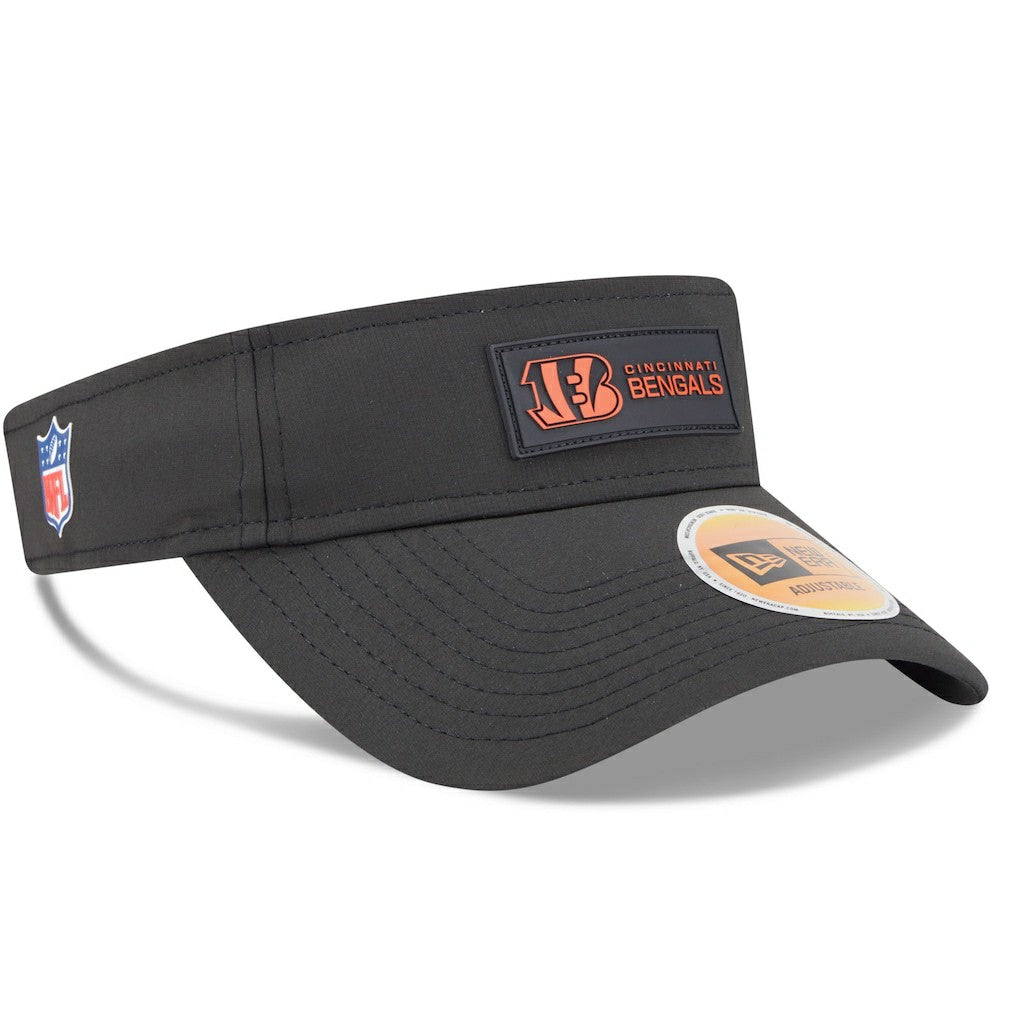 Cincinnati Bengals New Era 2025 Sideline Visor - Black - NFL