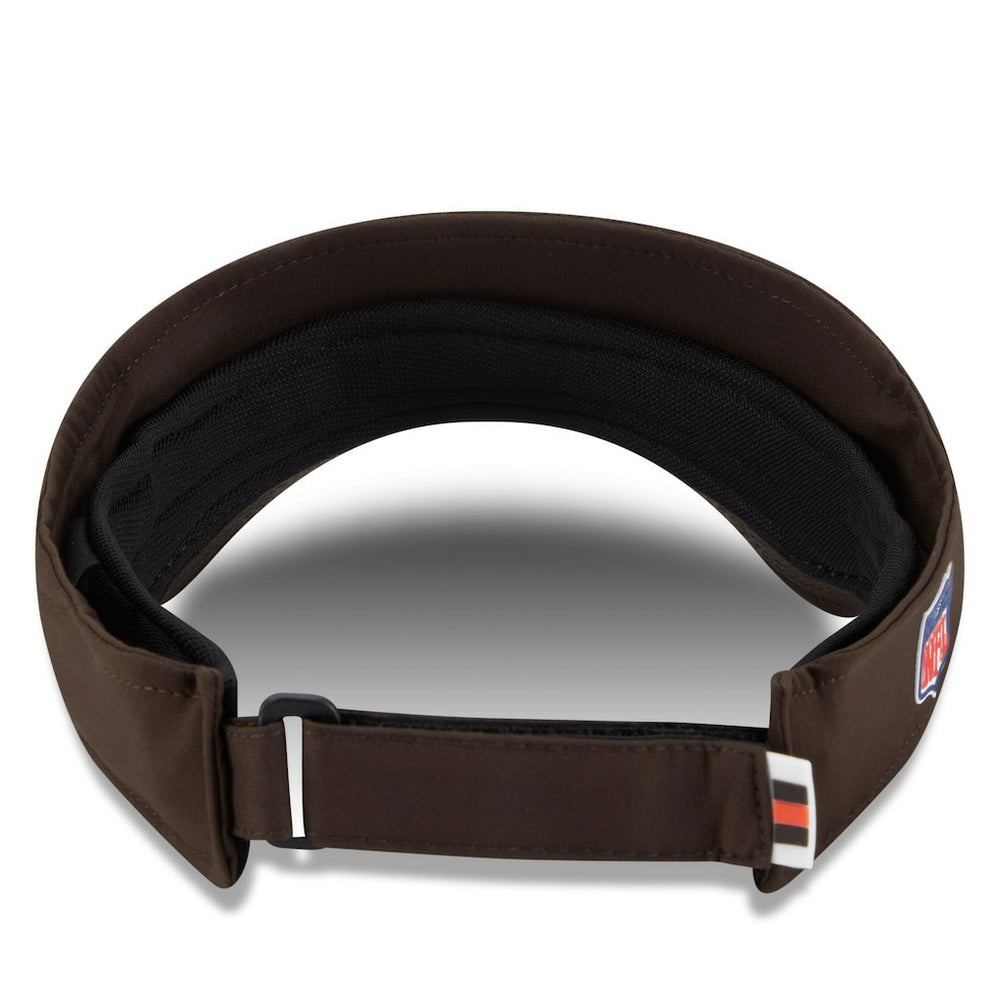 Cleveland Browns New Era 2025 Sideline Visor - Brown - NFL