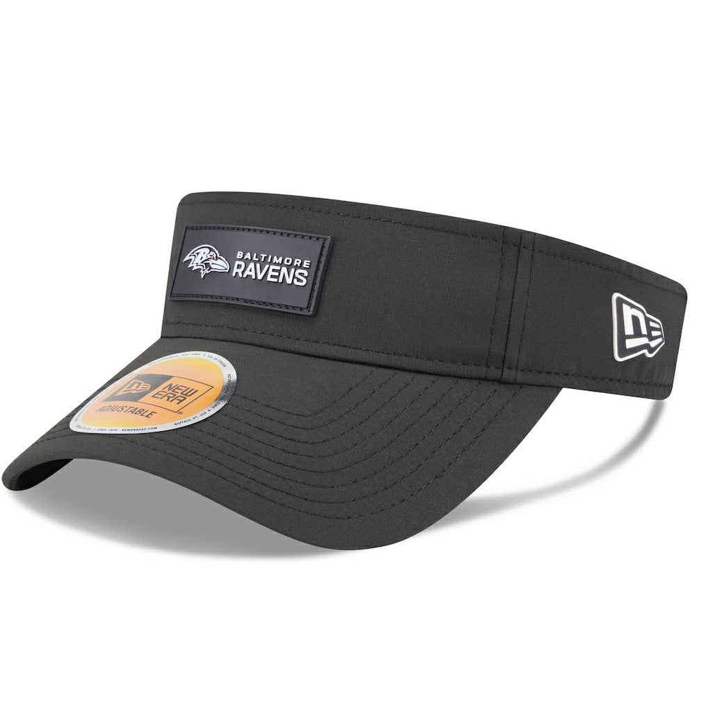 Baltimore Ravens New Era 2025 Sideline Visor - Black - NFL