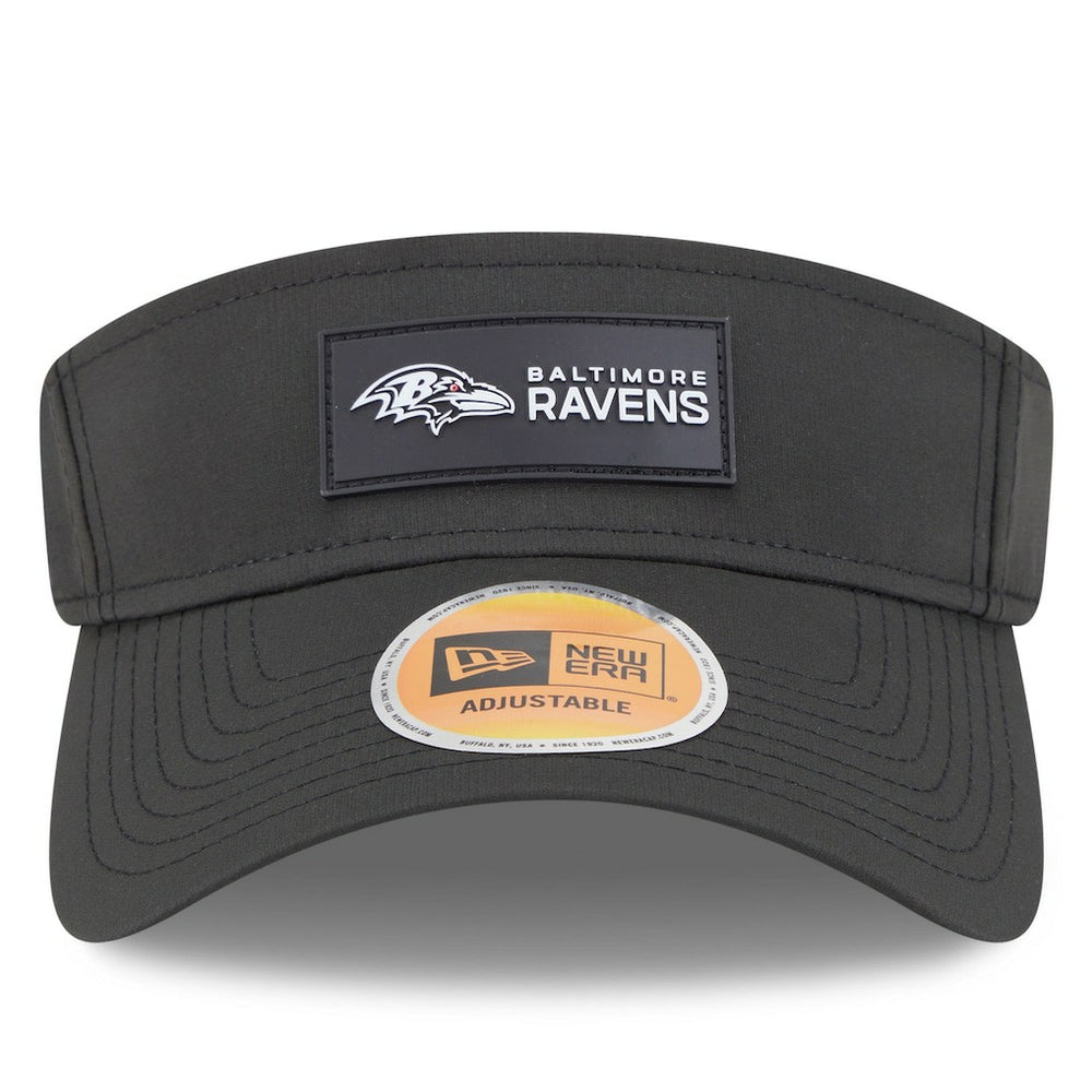 Baltimore Ravens New Era 2025 Sideline Visor - Black - NFL