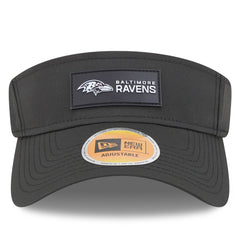 Baltimore Ravens New Era 2025 Sideline Visor - Black - NFL