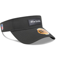 Baltimore Ravens New Era 2025 Sideline Visor - Black - NFL