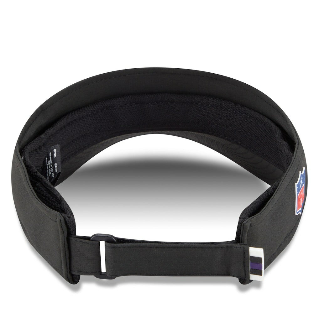 Baltimore Ravens New Era 2025 Sideline Visor - Black - NFL