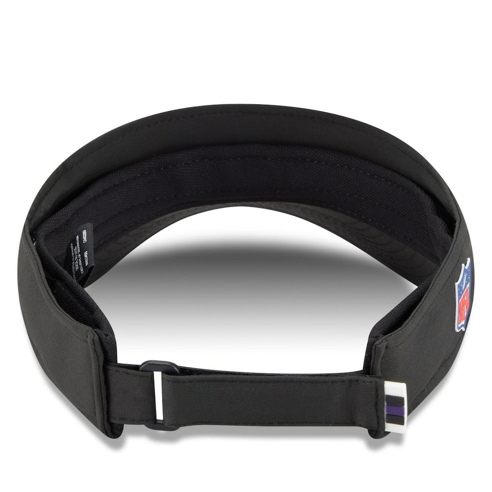 Baltimore Ravens New Era 2025 Sideline Visor - Black - NFL