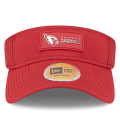 Arizona Cardinals New Era 2025 Sideline Visor - Cardinal - NFL