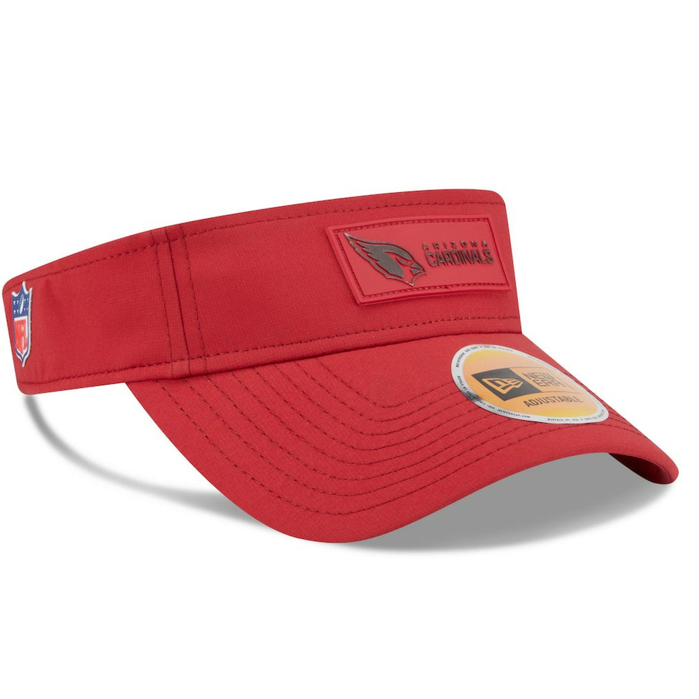 Arizona Cardinals New Era 2025 Sideline Visor - Cardinal - NFL