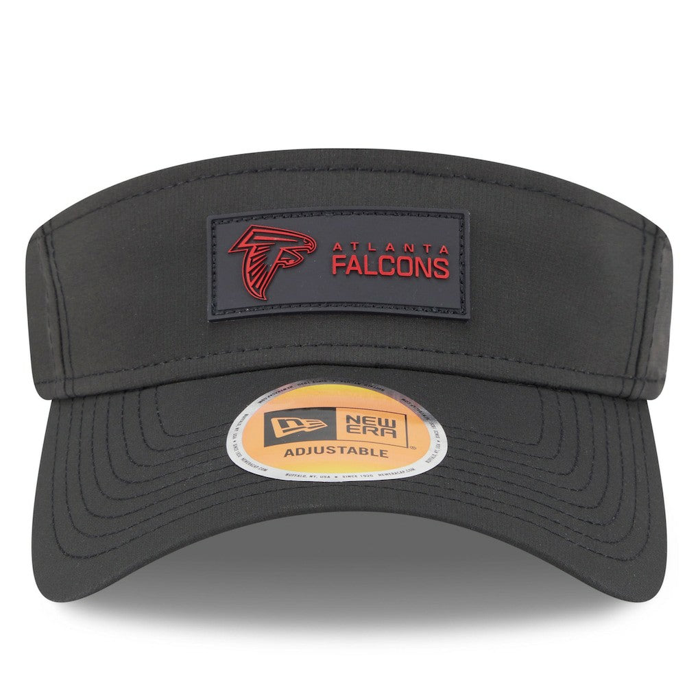Atlanta Falcons New Era 2025 Sideline Visor - Black - NFL