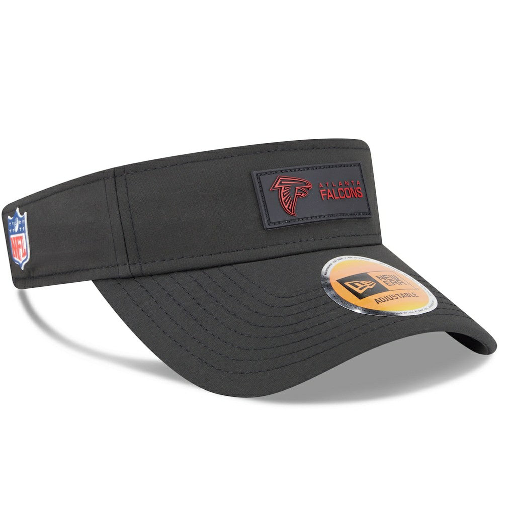 Atlanta Falcons New Era 2025 Sideline Visor - Black - NFL