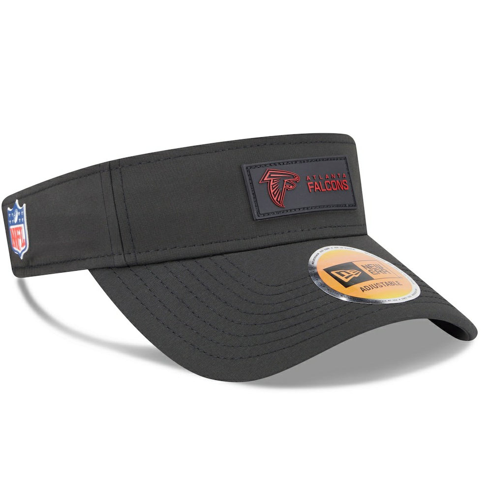 Atlanta Falcons New Era 2025 Sideline Visor - Black - NFL