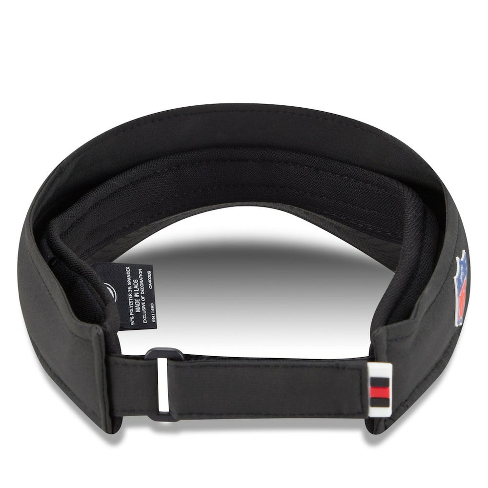Atlanta Falcons New Era 2025 Sideline Visor - Black - NFL