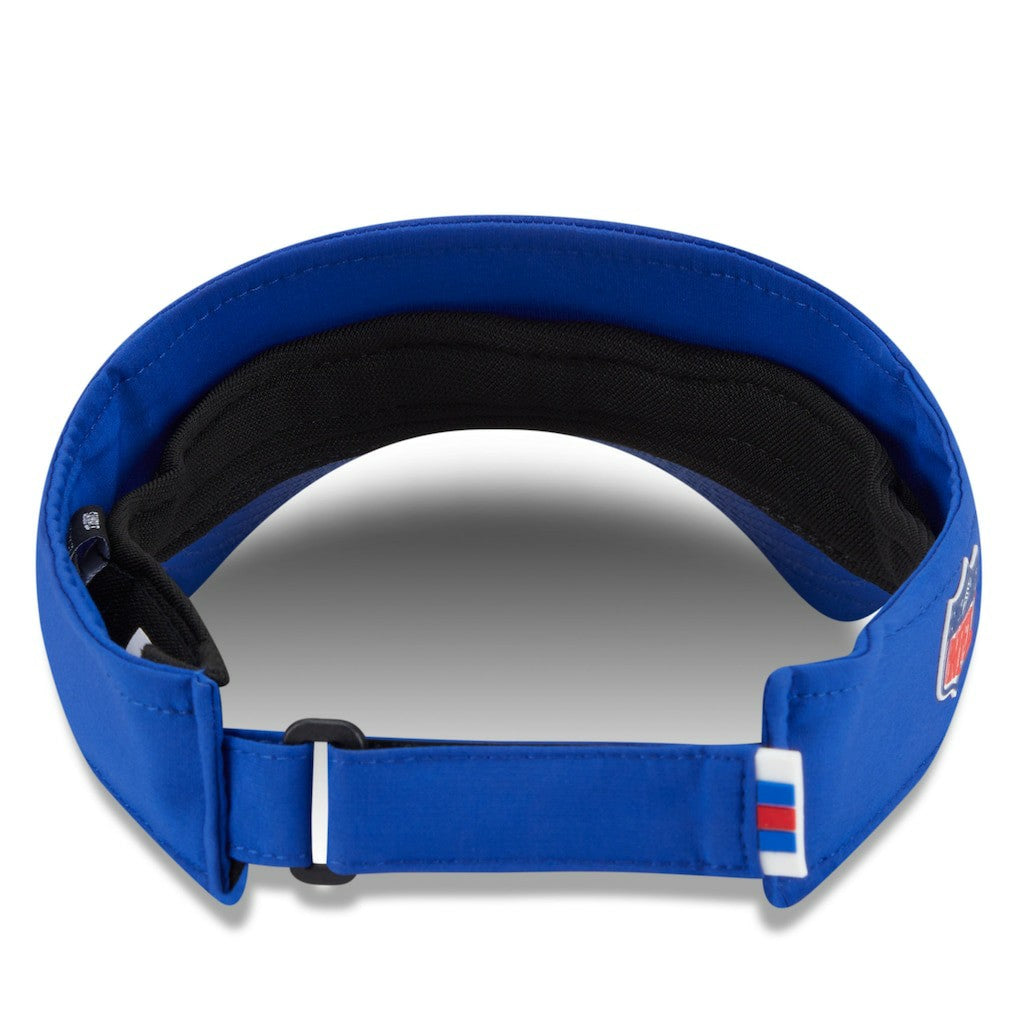 Buffalo Bills New Era 2025 Sideline Visor - Royal - NFL