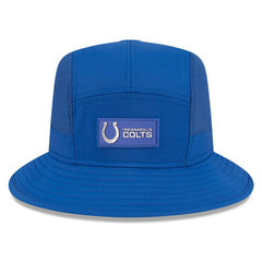 Indianapolis Colts New Era 2025 Sideline Bucket Hat - Royal - NFL