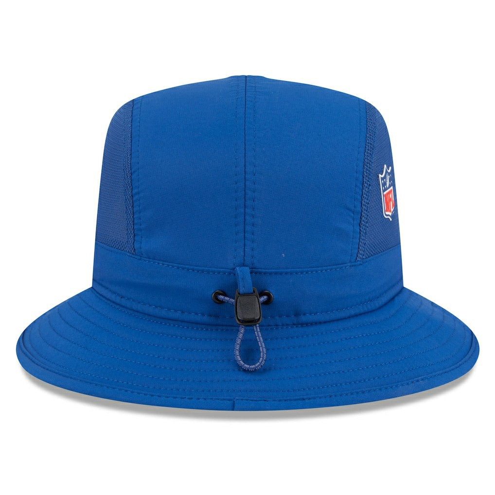 Indianapolis Colts New Era 2025 Sideline Bucket Hat - Royal - NFL