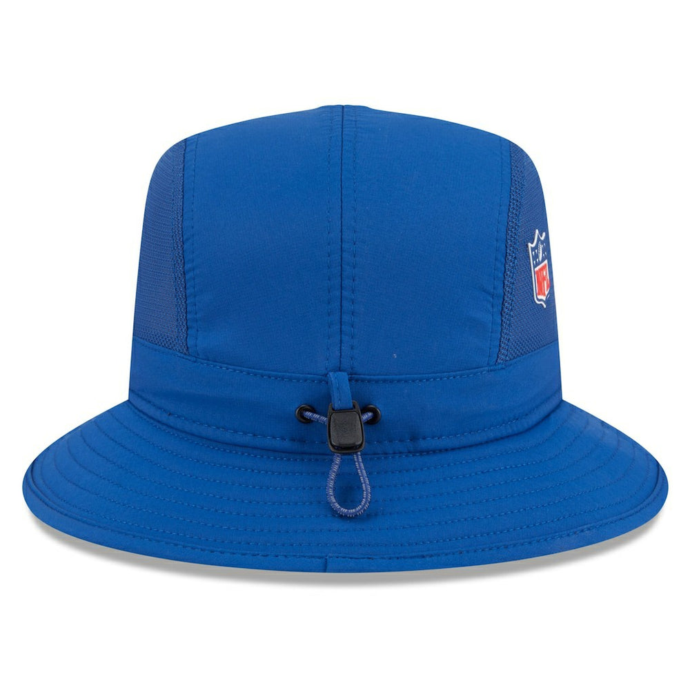 Indianapolis Colts New Era 2025 Sideline Bucket Hat - Royal - NFL