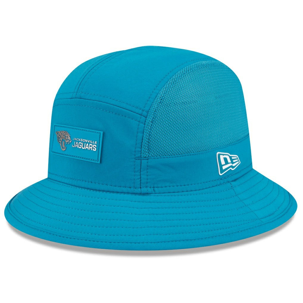 Jacksonville Jaguars New Era 2025 Sideline Bucket Hat - Teal - NFL