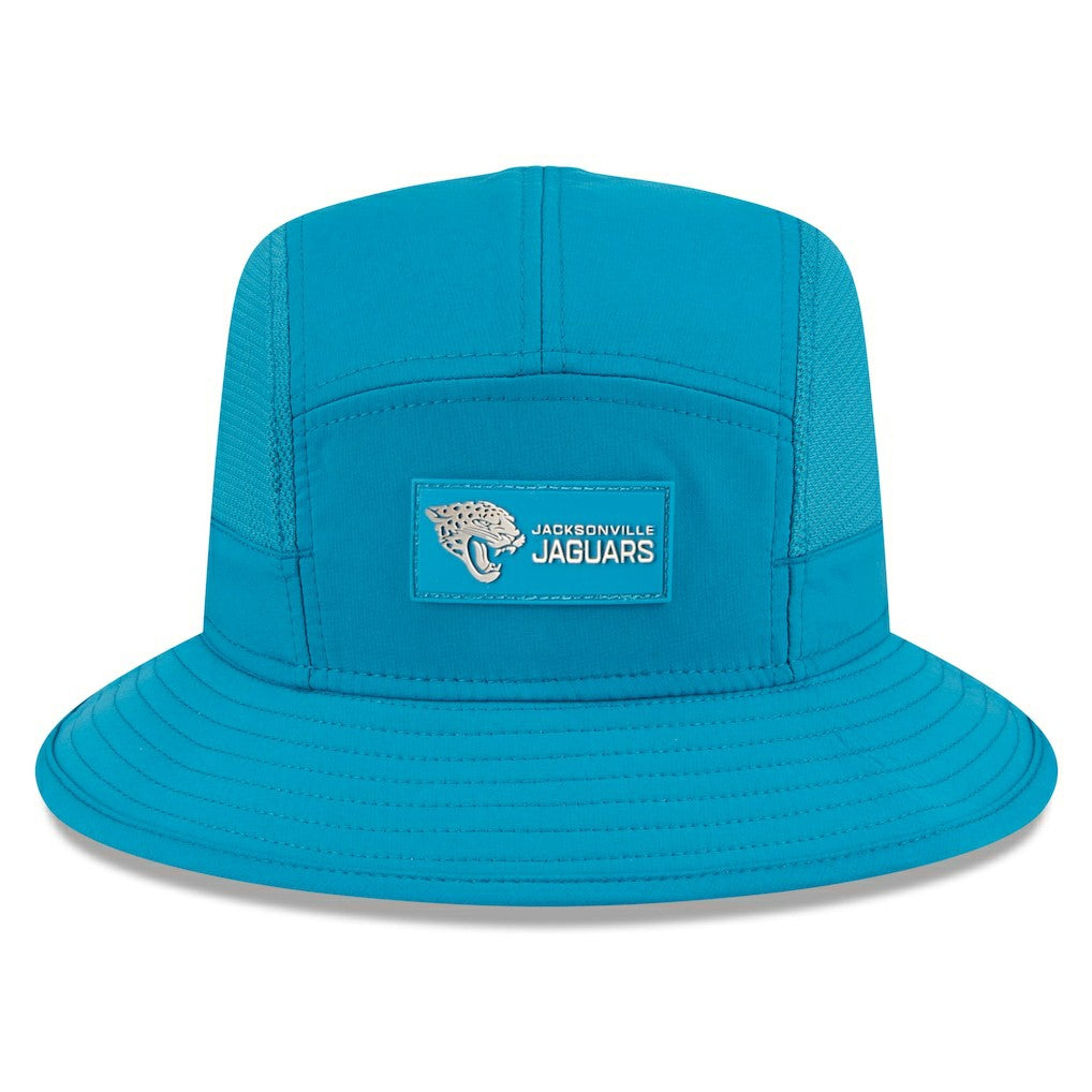 Jacksonville Jaguars New Era 2025 Sideline Bucket Hat - Teal - NFL