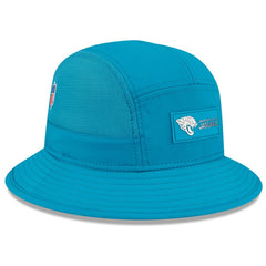 Jacksonville Jaguars New Era 2025 Sideline Bucket Hat - Teal - NFL