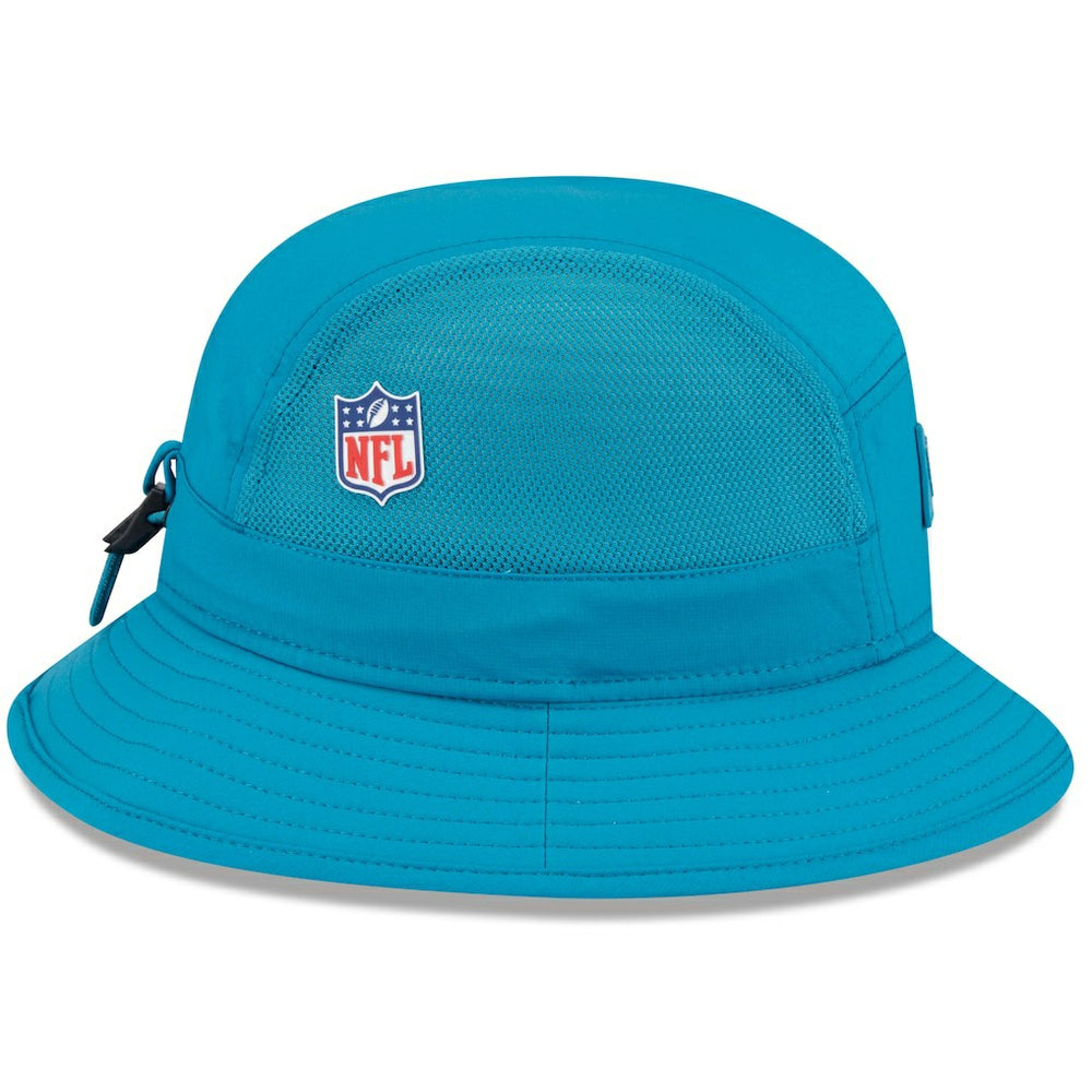 Jacksonville Jaguars New Era 2025 Sideline Bucket Hat - Teal - NFL