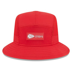 Kansas City Chiefs New Era 2025 Sideline Bucket Hat - Red - NFL